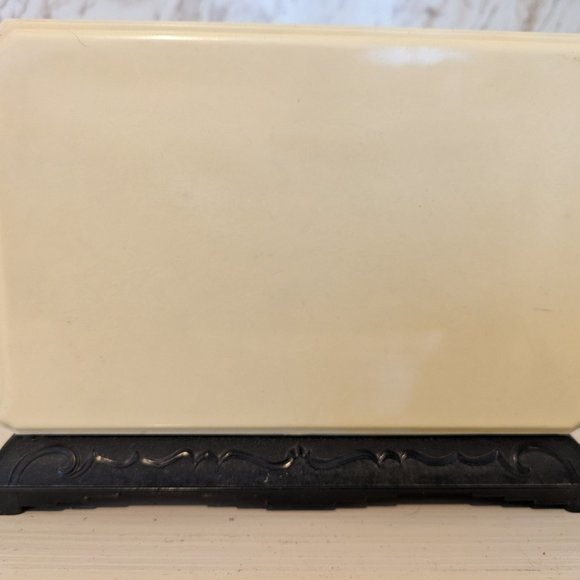 Vtg/Art Deco Asian Jewelry Box w/3 drawers - Used - Picture 5 of 7